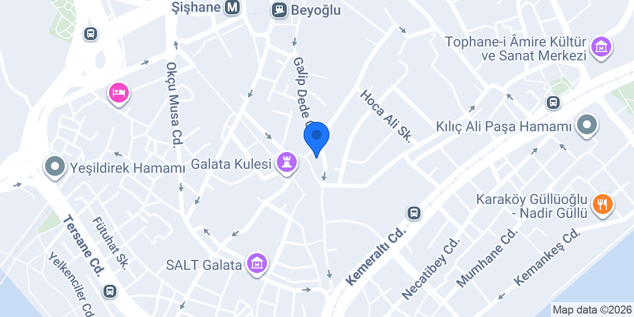 Volt Galata konumu