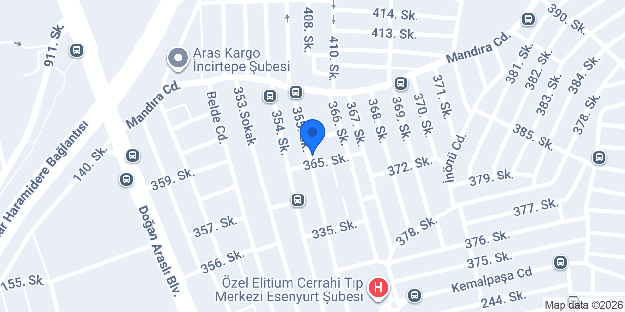 Handan Eczanesi konumu