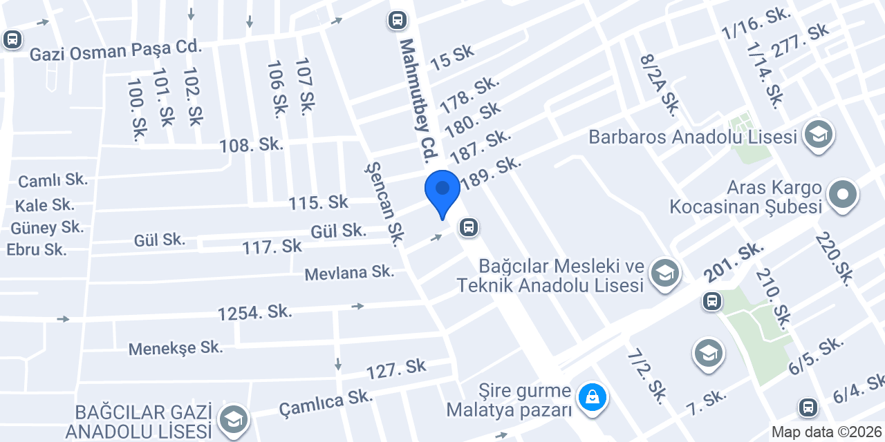 Güneli Ekmek Pasta konumu