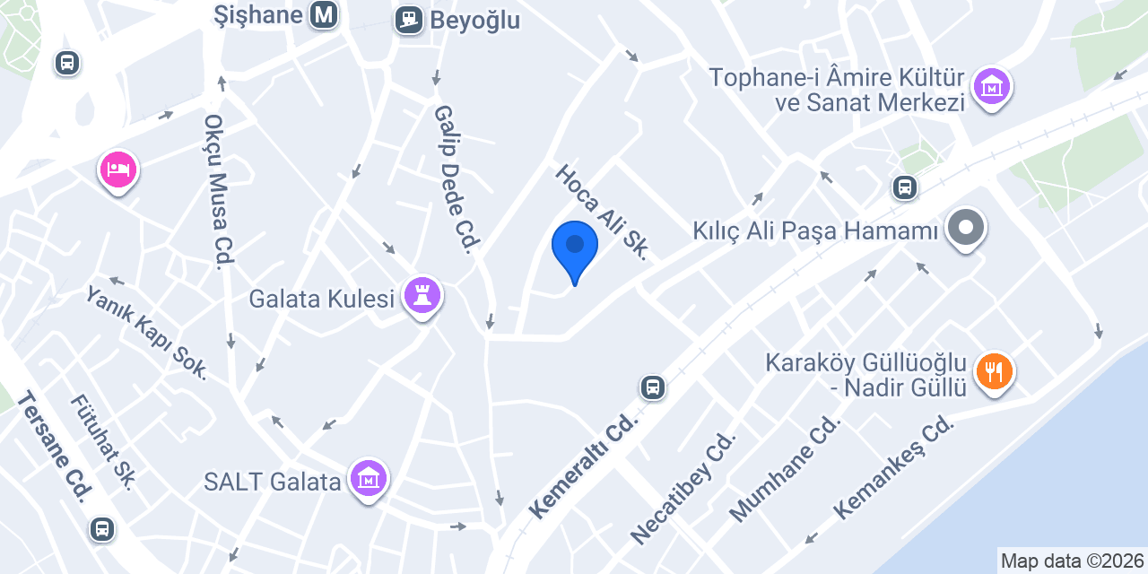 124 Sanat Ajans konumu