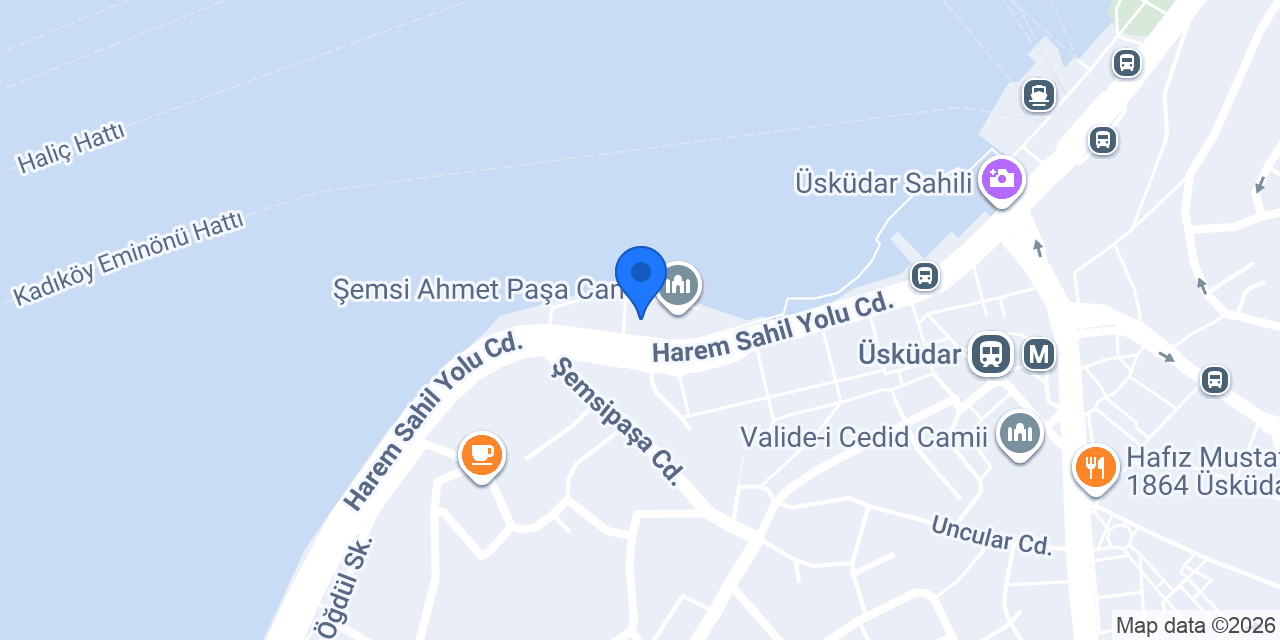 Şemsipaşa İlçe Halk Kütüphanesi konumu