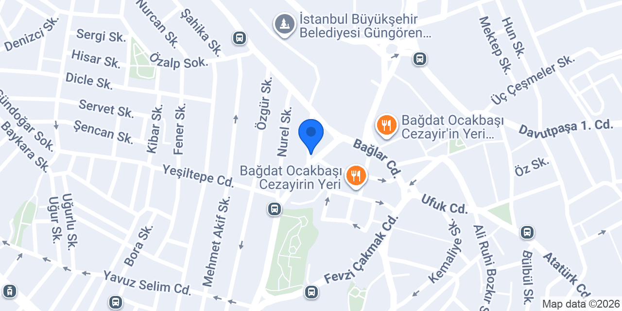 Tatlıbak Bağcılar-8 Şubesi konumu