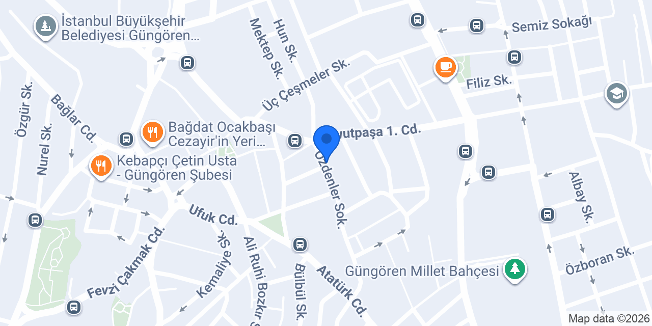 Enes Alçı Ltd.Şti konumu