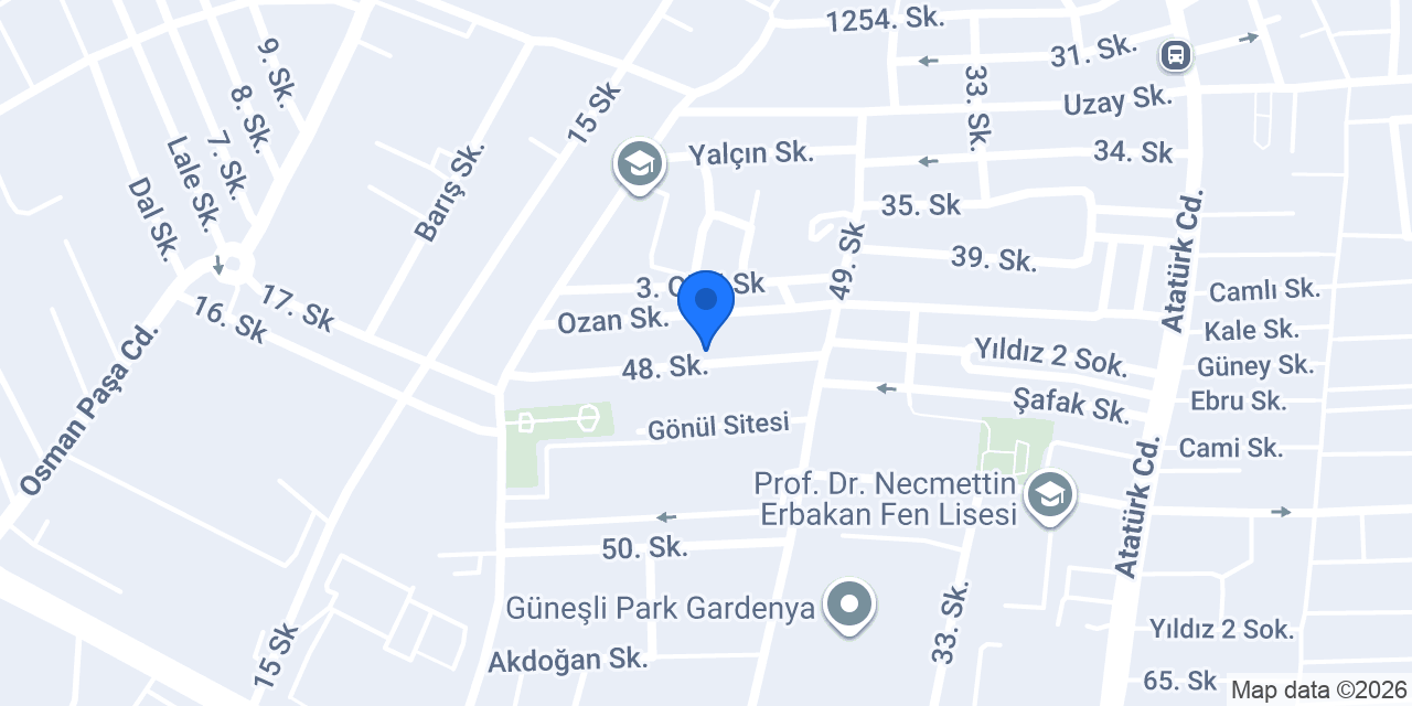 GÜNEŞ ÇİLİNGİR konumu