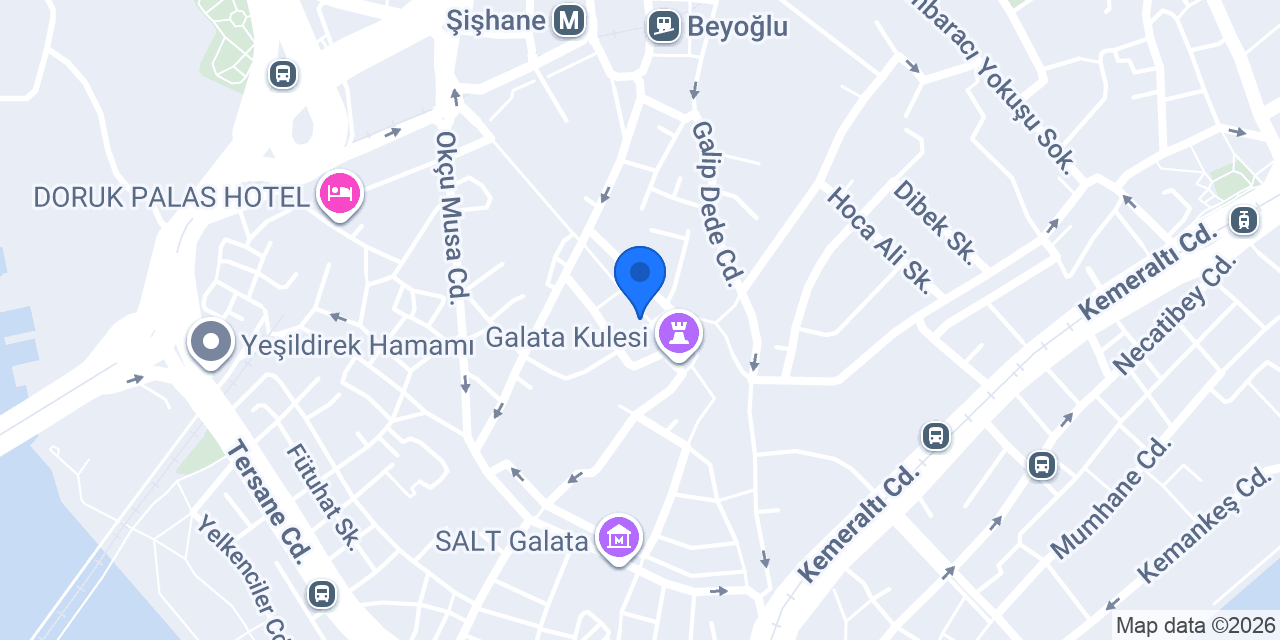 Beyoğlu Real Estate konumu