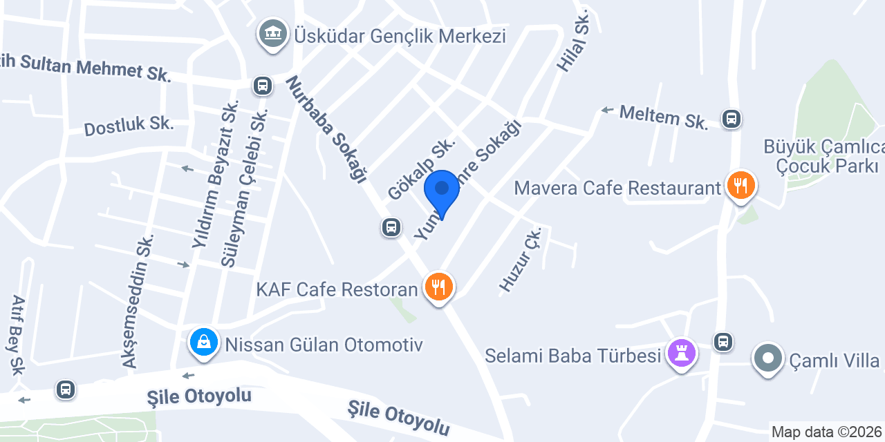 Kuzey Fırın Simit Cafe konumu