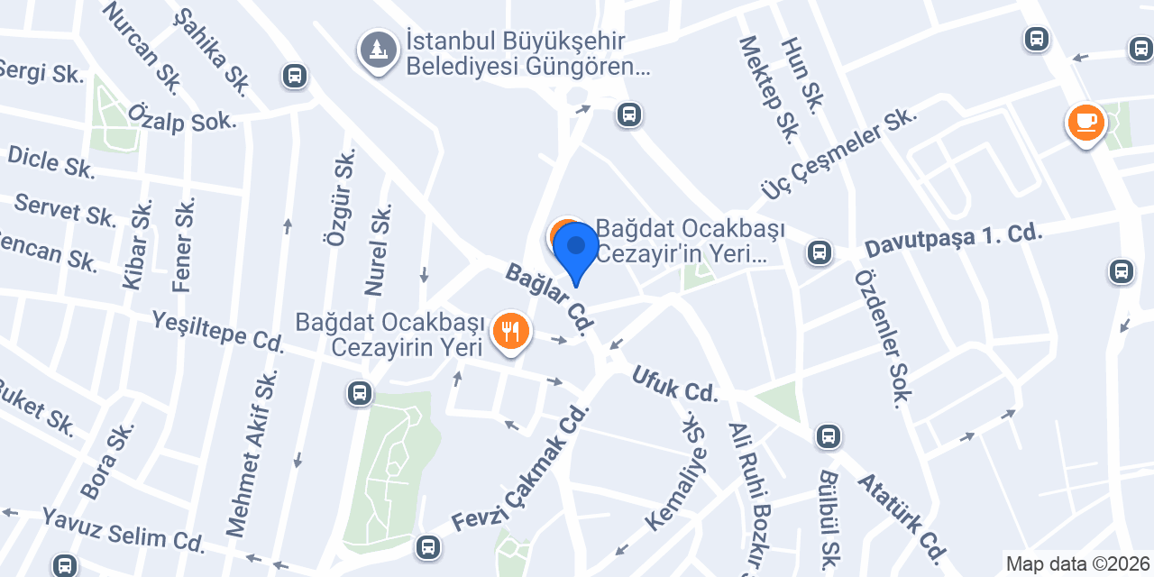 Akın Optik konumu