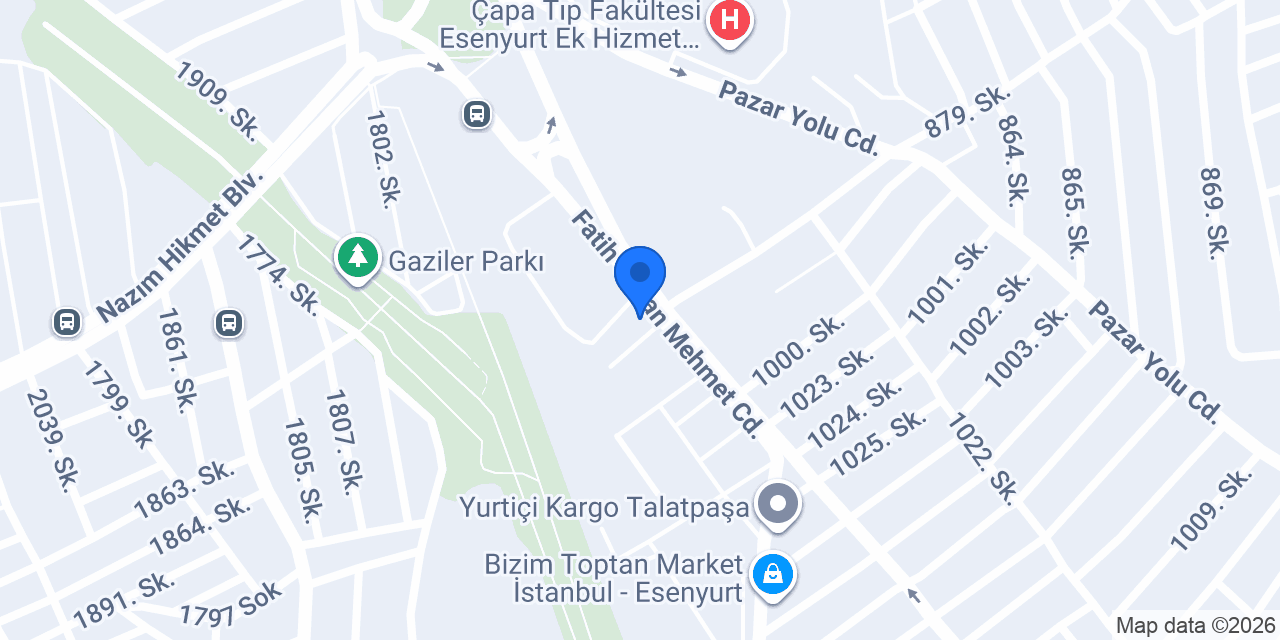 Boya Uygulama Merkezi konumu