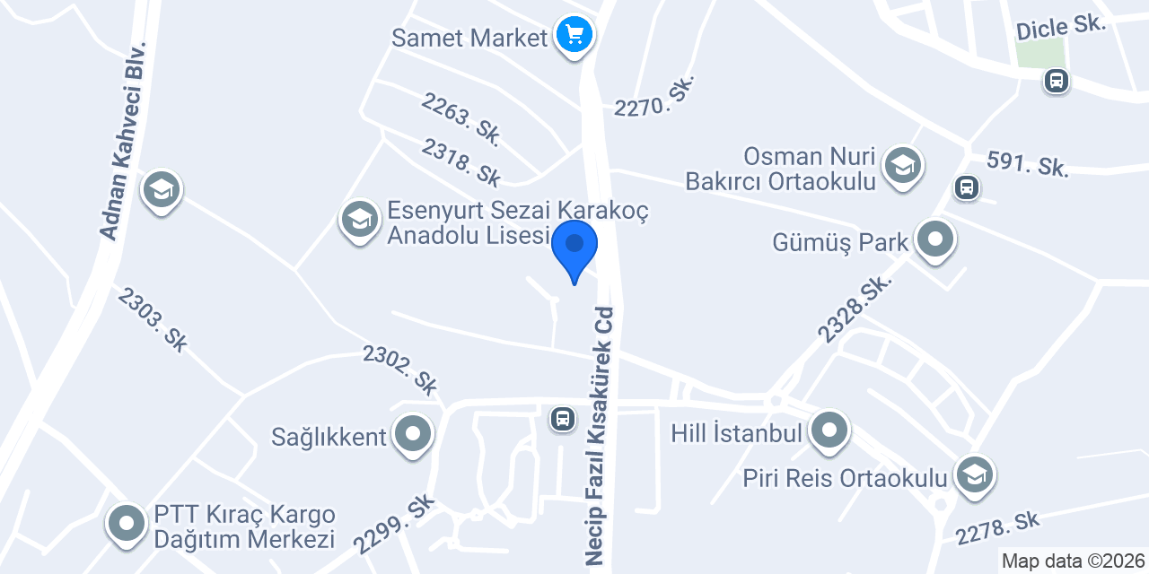 RTK GARAGE konumu