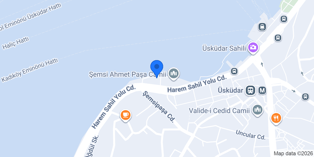 Paçi Lounge konumu