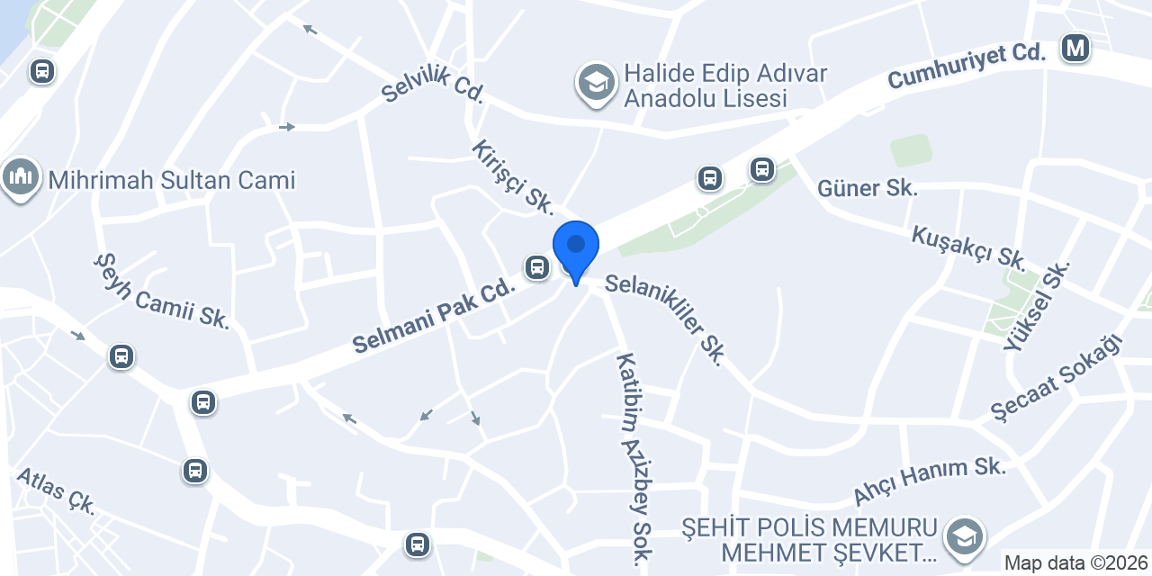 Ünlü Tesisat konumu