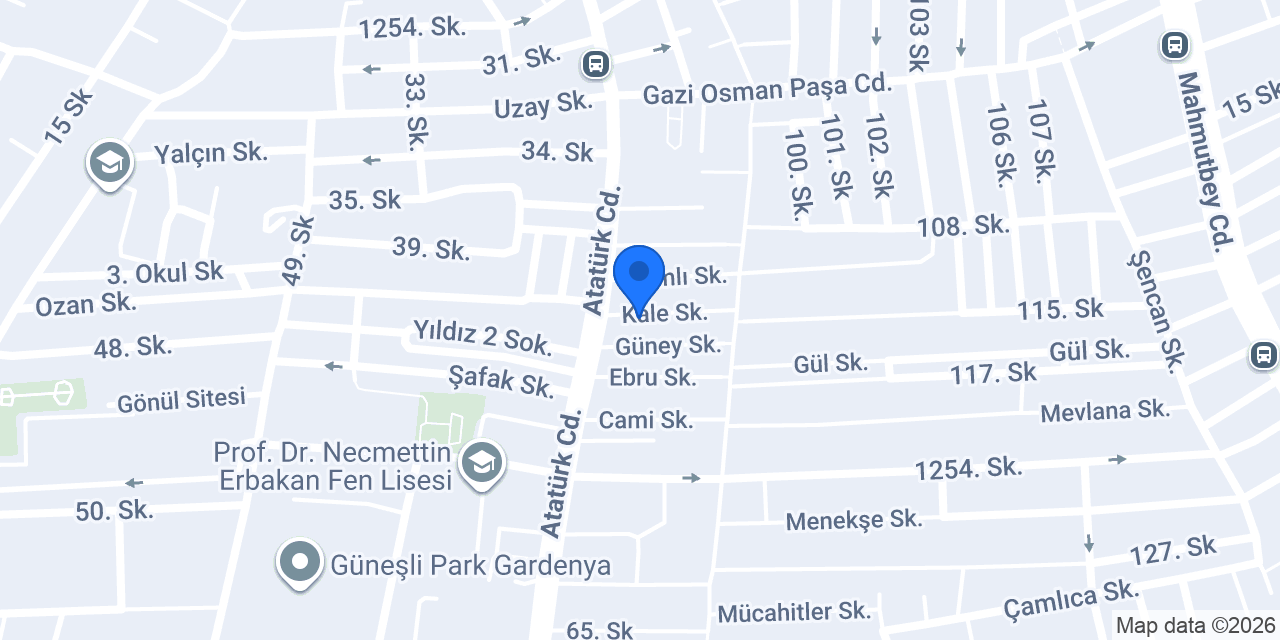 Nilgün Bayan Kuaförü konumu