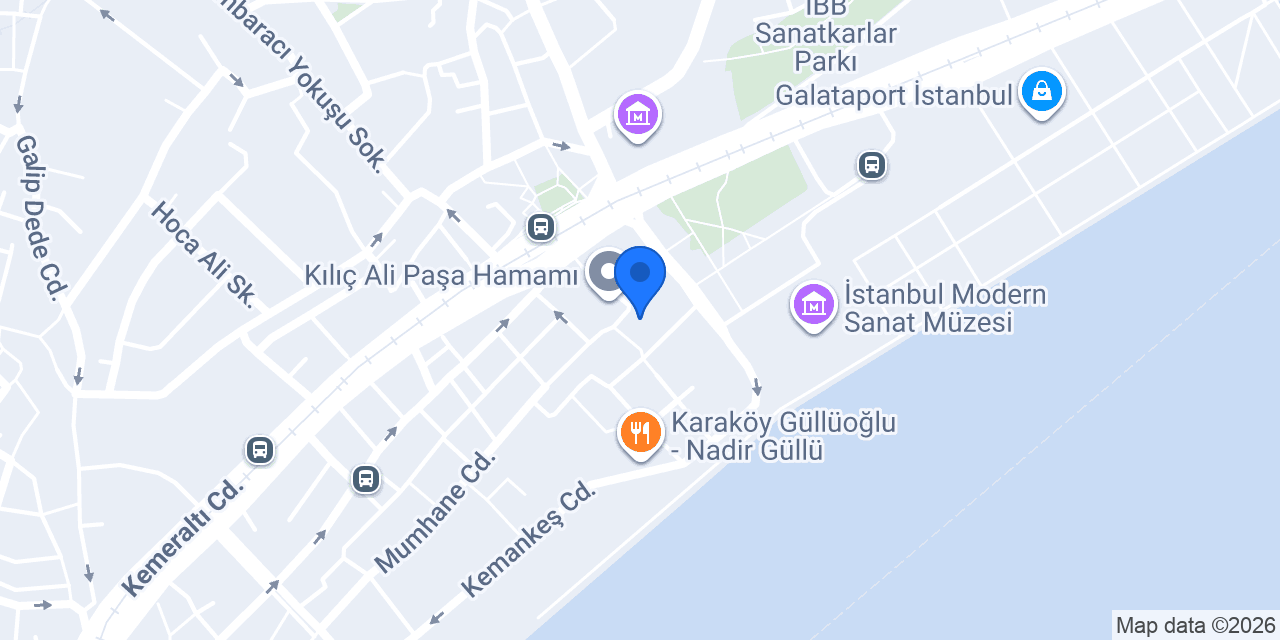 Kılıç Ali Paşa Medresesi konumu