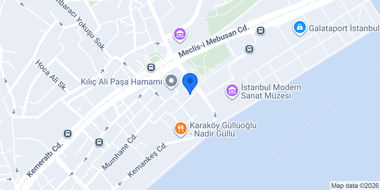Hane Çikolata & Kahve Karaköy konumu
