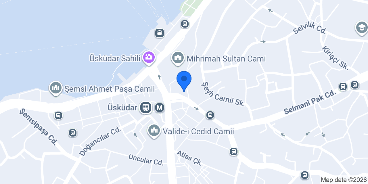MADO Üsküdar Merkez konumu