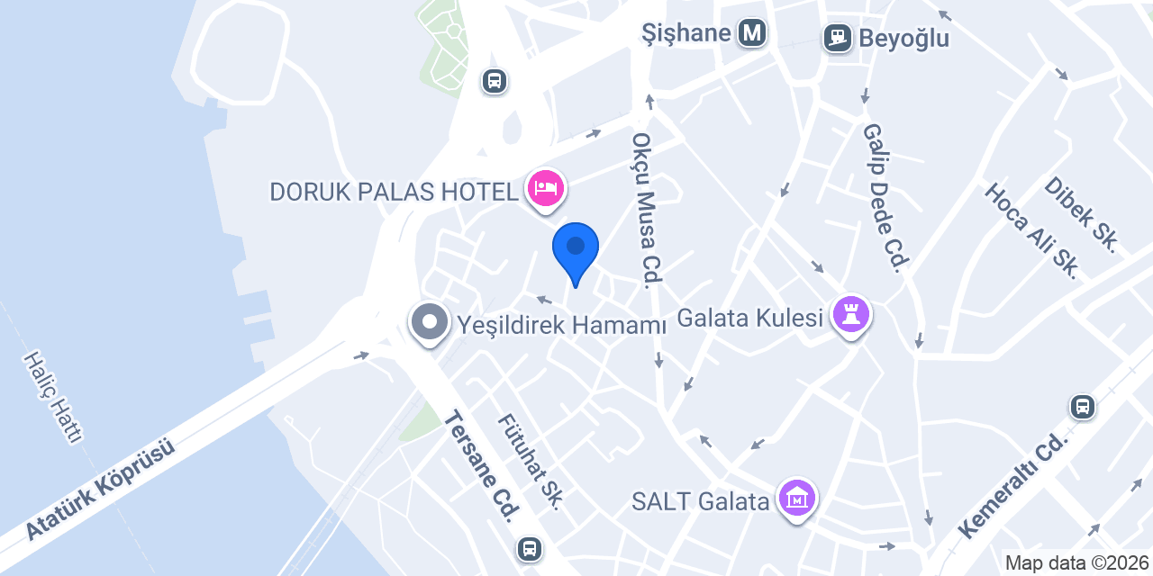 Yurtiçi Kargo Şişhane konumu
