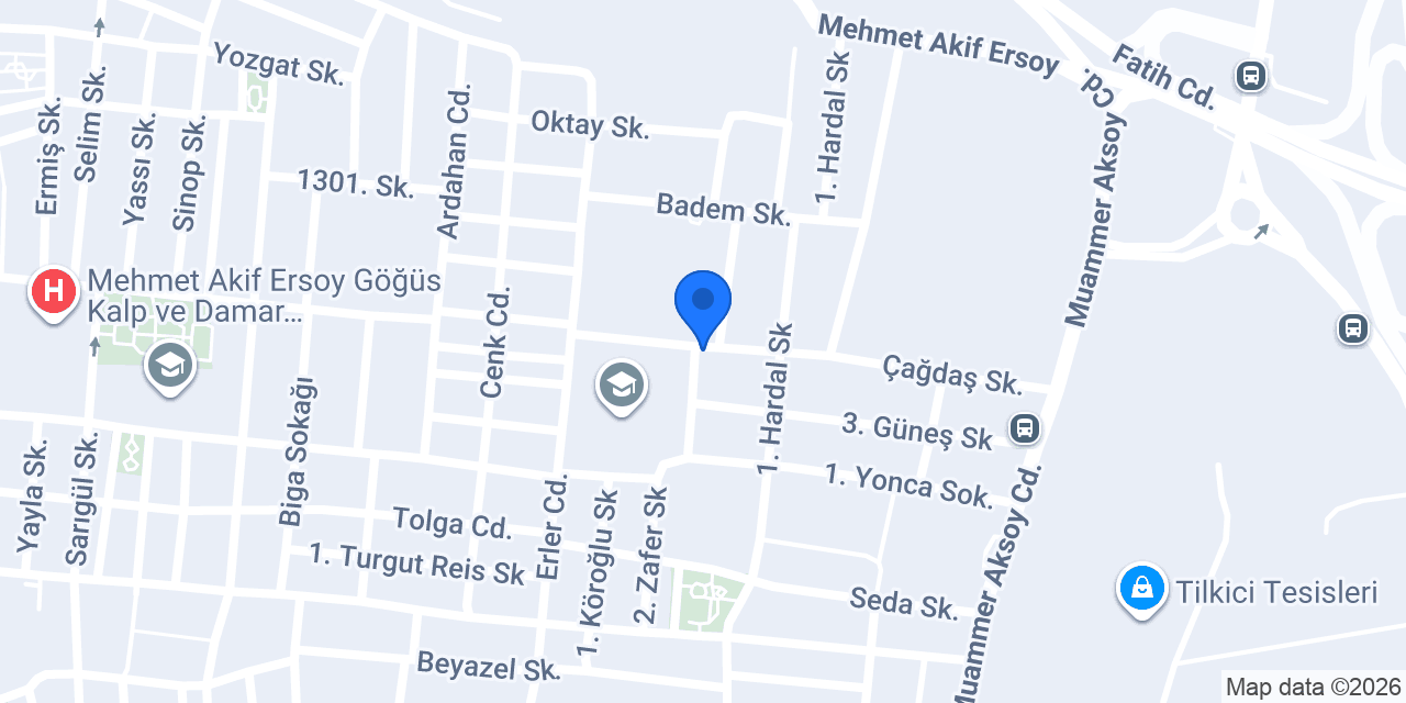 Ekinci Mermer Granit konumu