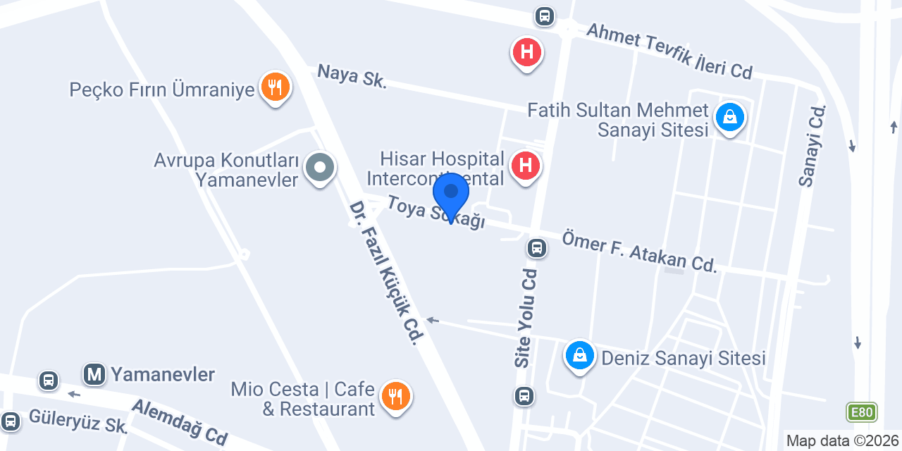 Anadolu Leasing konumu
