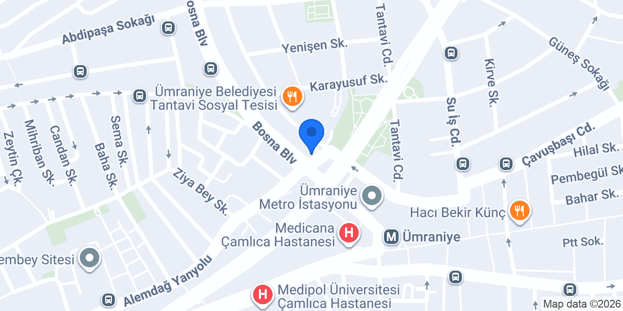 Diş Hekimi Ahmet Gülsevin konumu