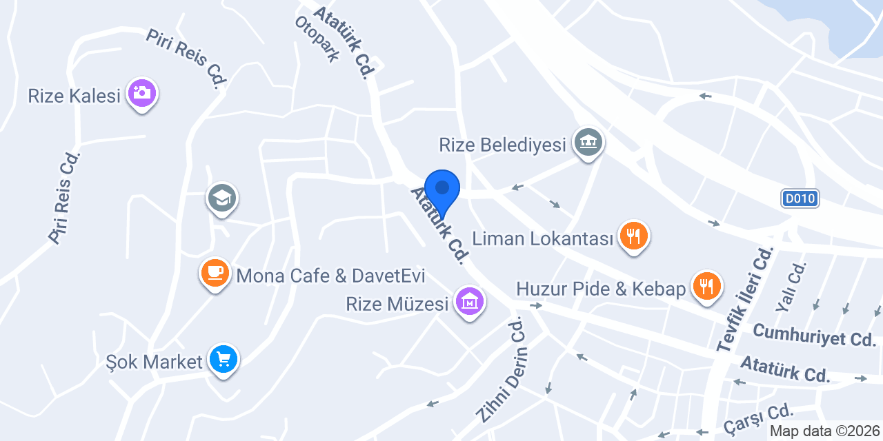Yılmaz Optik konumu
