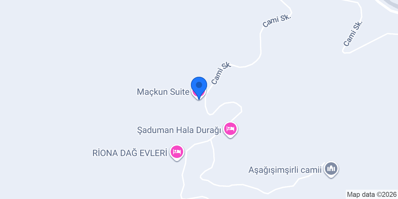 Maçkun Suite konumu