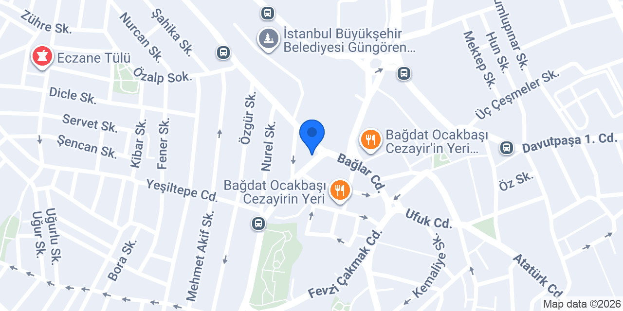 MY Öncel Erkek Kuaförü konumu
