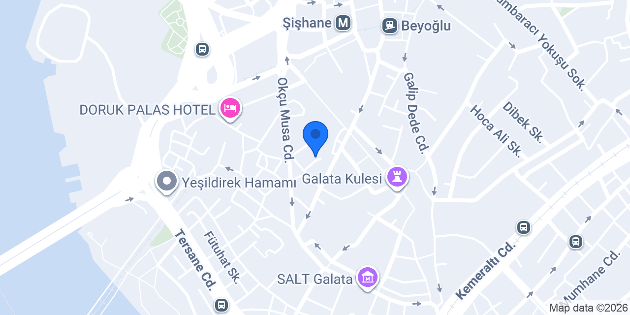 Galatalı Emre't Köfte konumu