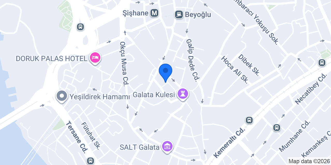 Viyana Kahvesi Galata konumu