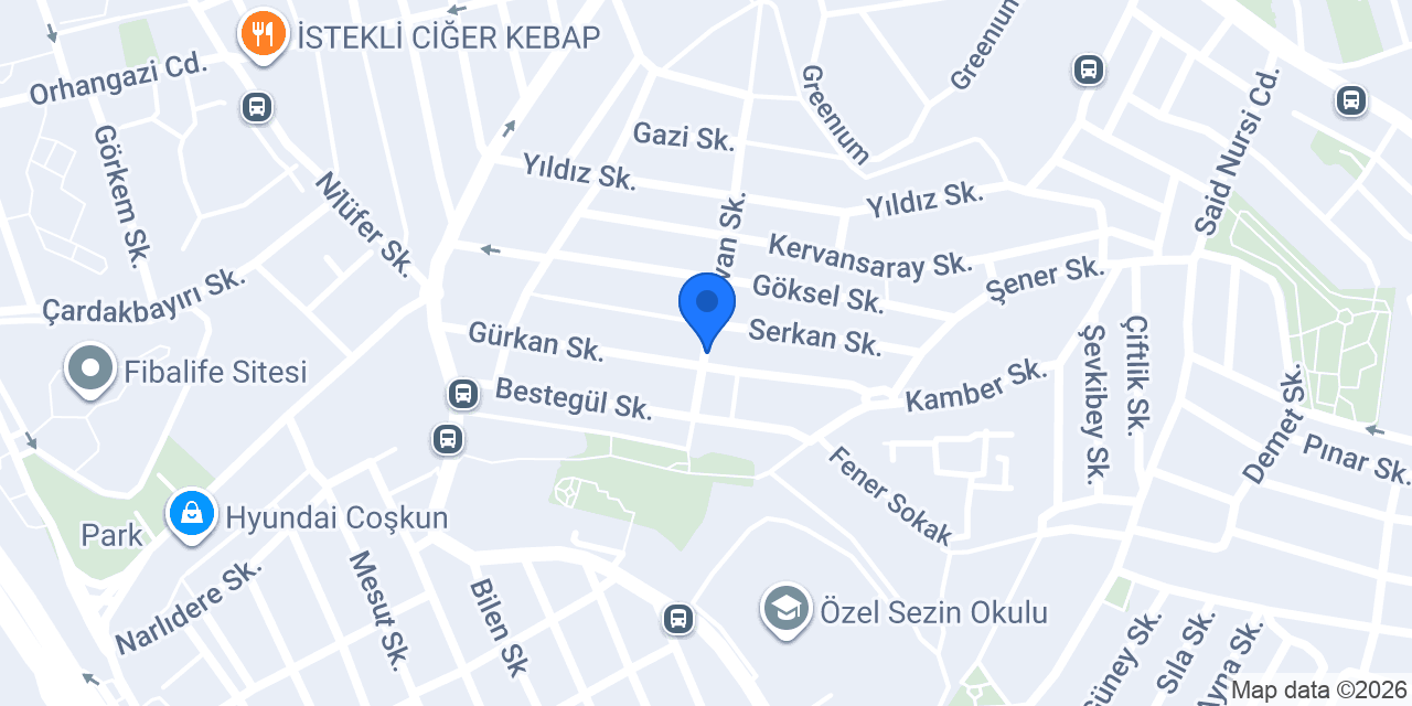 Met Böcek İlaçlama konumu