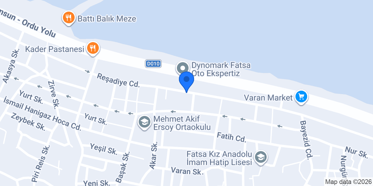 FATSA HALI YIKAMA konumu