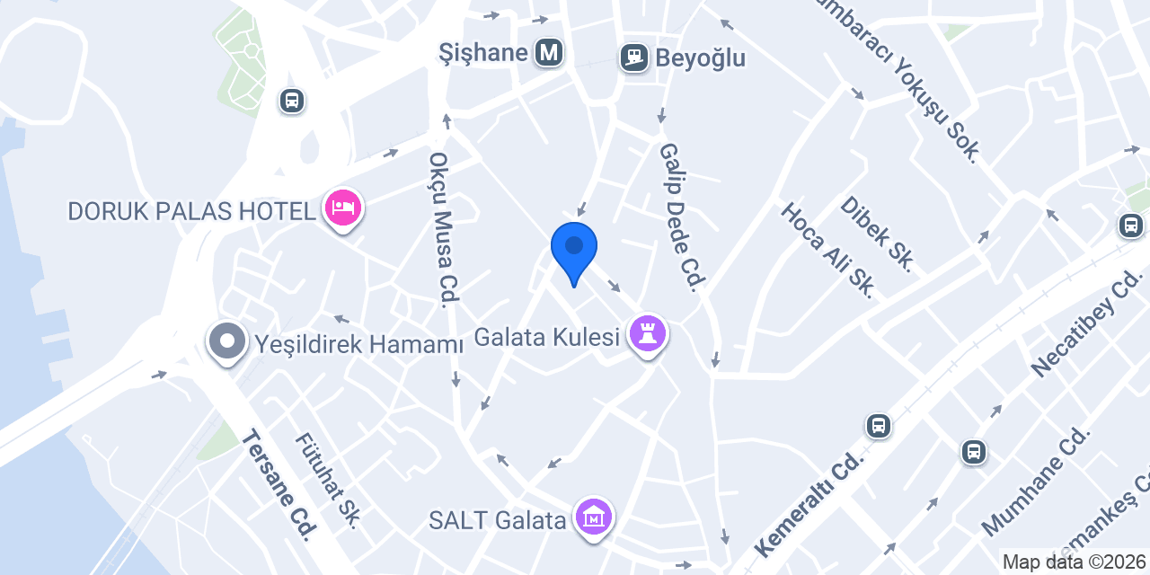 Galata Kebapçısı konumu