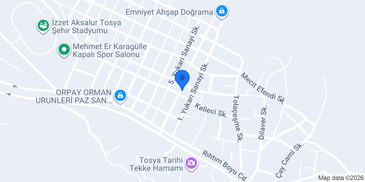 Fadıralı Ahşap konumu