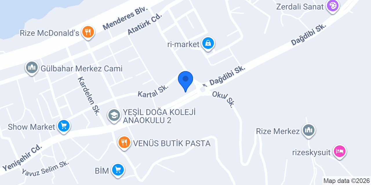 Ekşioğlu Reklam konumu