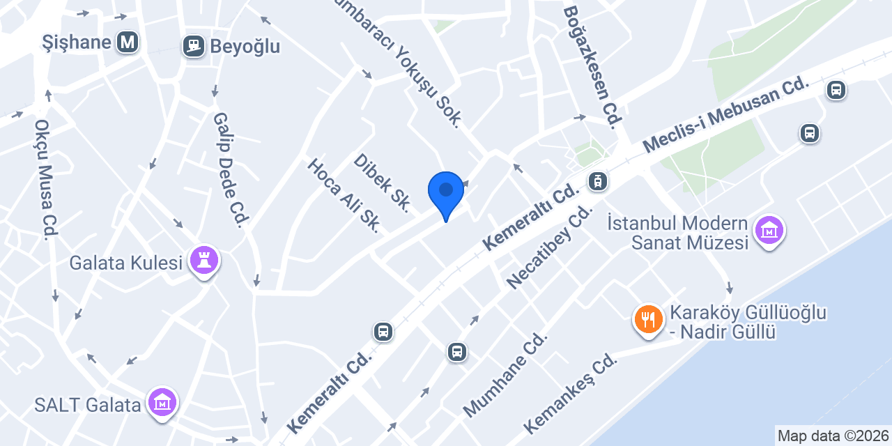 Ozza Galata konumu