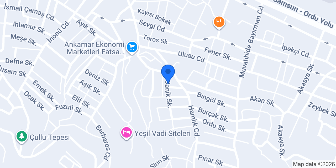 Merkez Eczanesi konumu