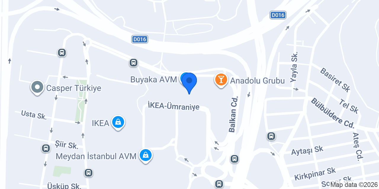 MADO Buyaka Avm konumu