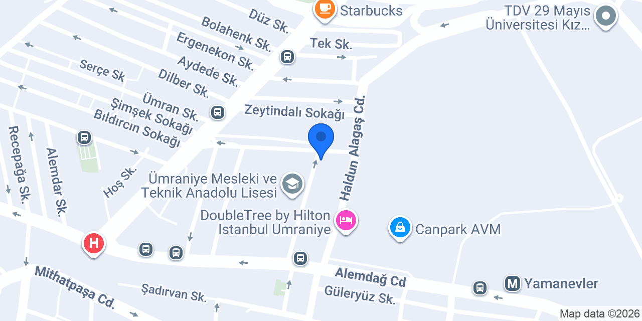 Otopark İşletmecileri Derneği konumu