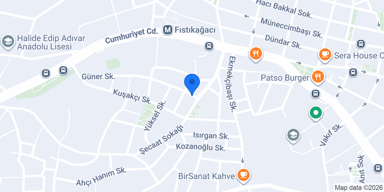 Nergis Kuaför Salonu konumu