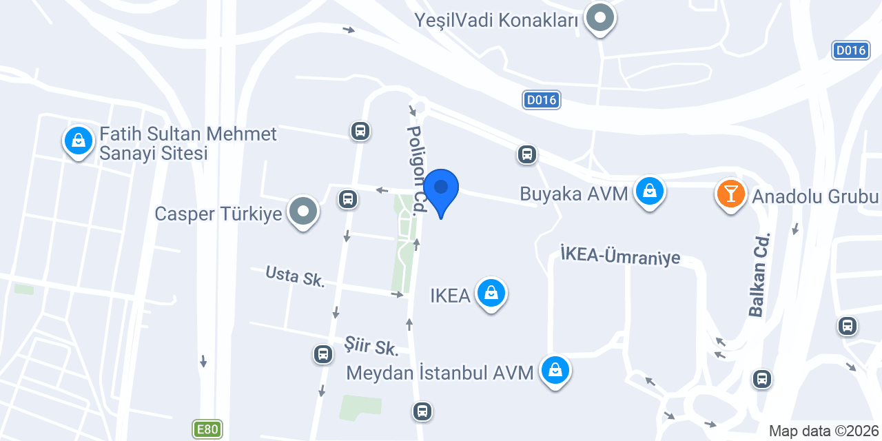BO COMPANY A.Ş konumu