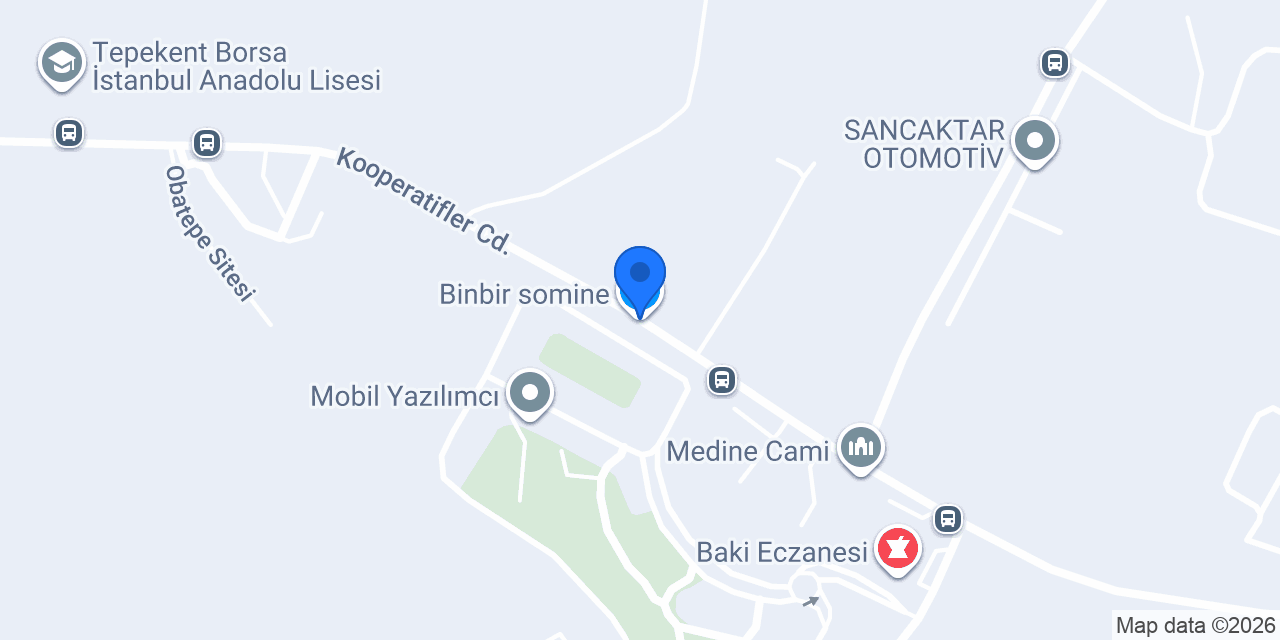 Binbir somine konumu