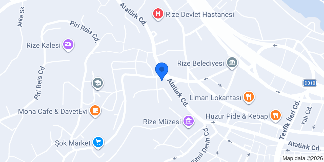 Hatinoğlu&Eren Hukuk Bürosu konumu