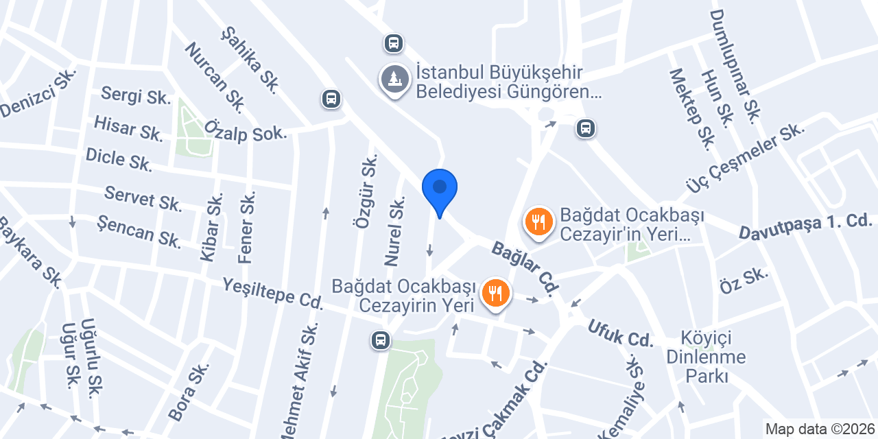 Antep Katmer Salonu konumu
