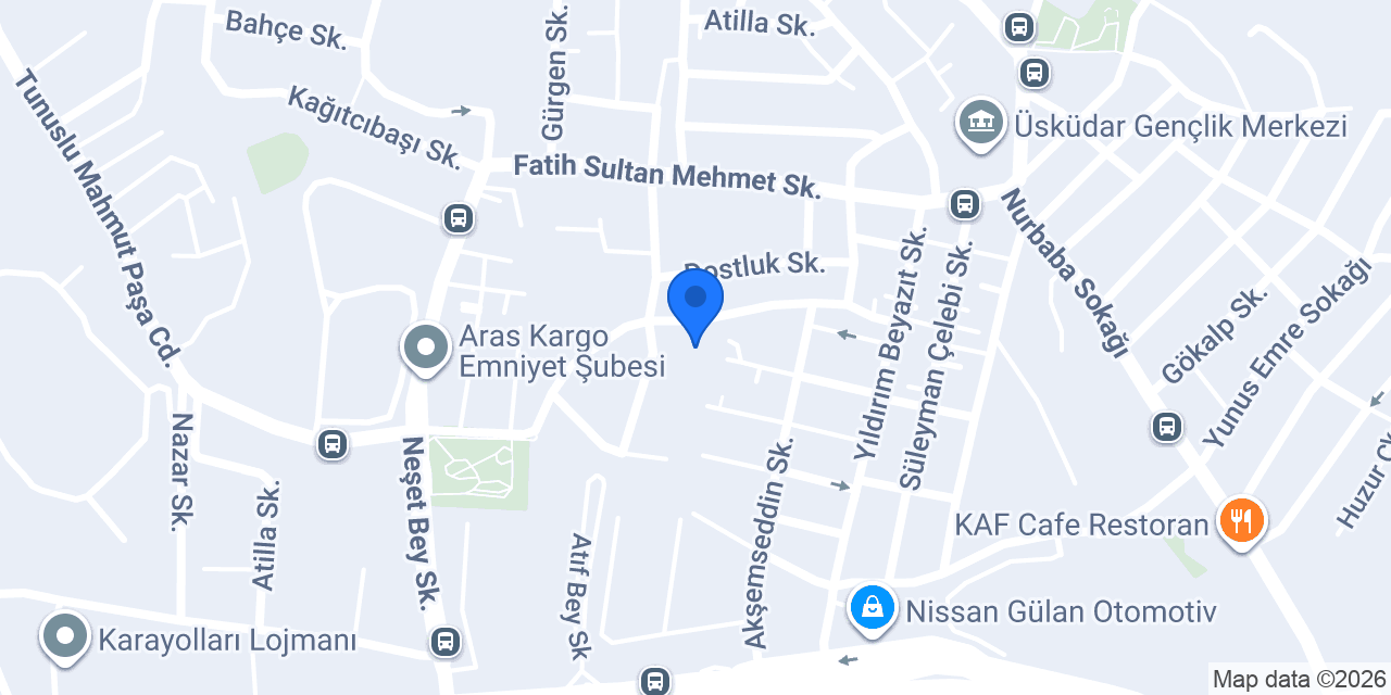 Üsküdar İlkokulu konumu