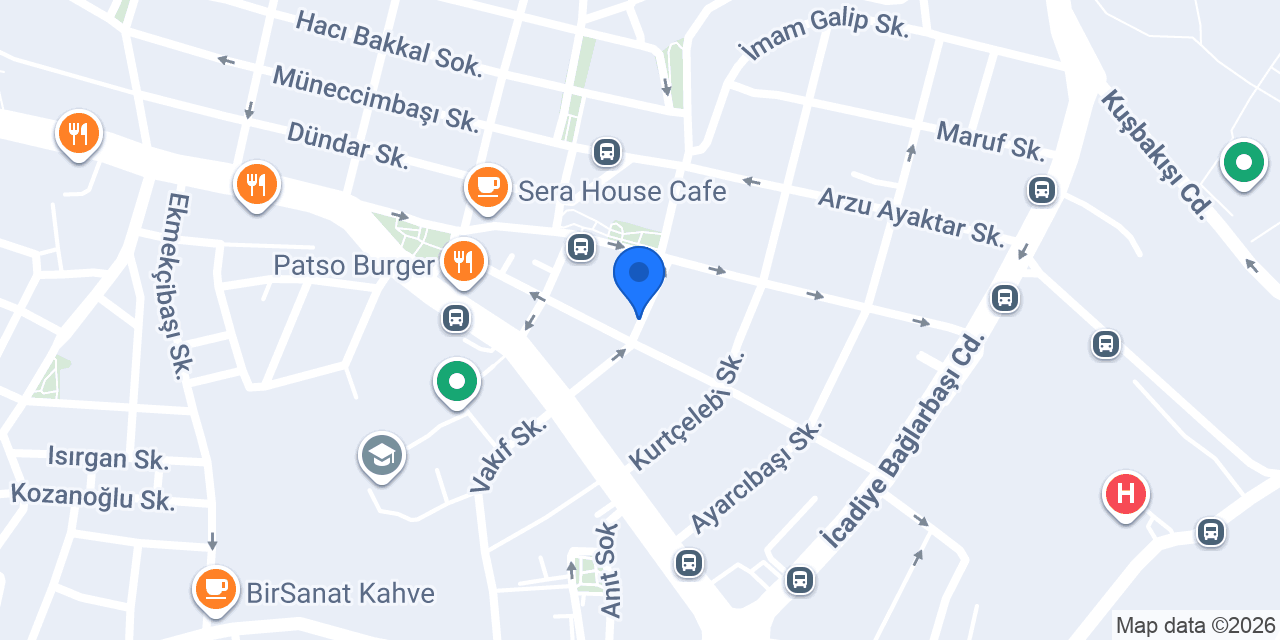 Galeri Bağlarbaşı konumu