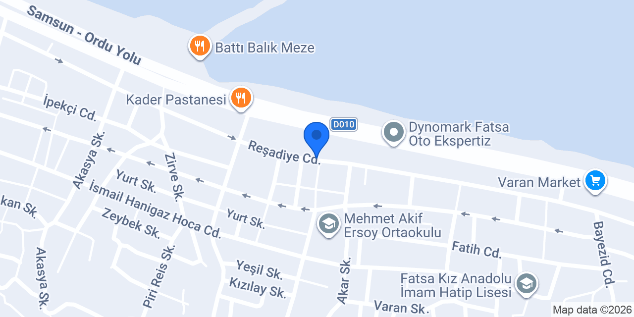 Kardelen Pastanesi konumu