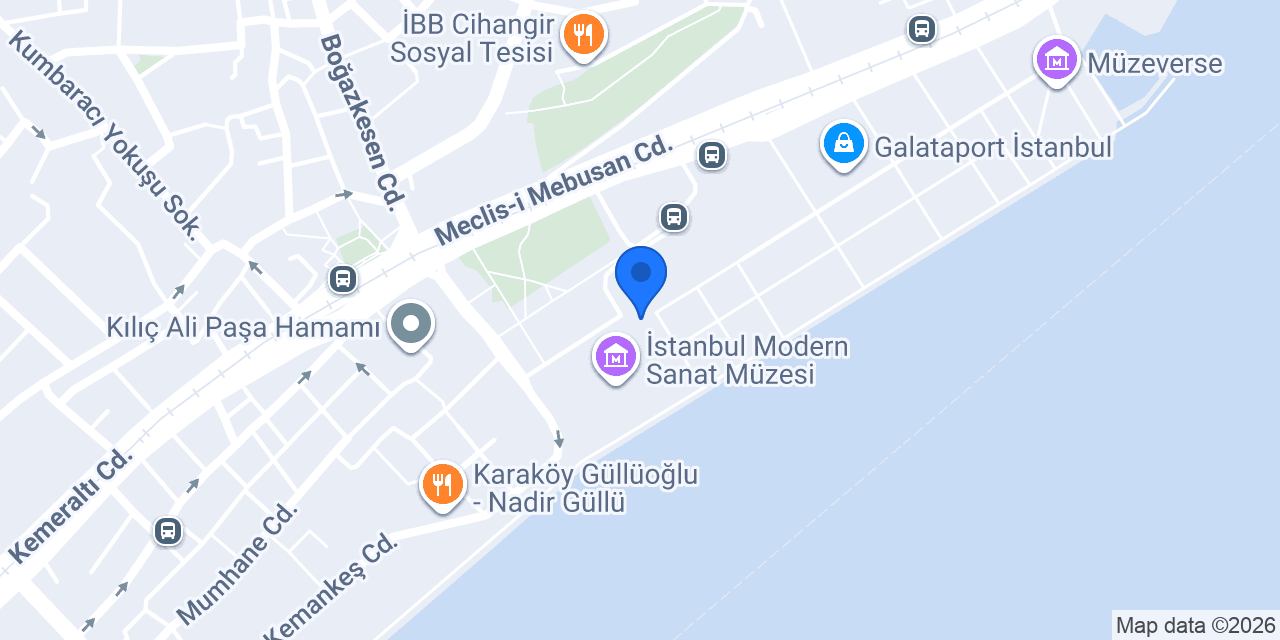Galataport So CHIC konumu