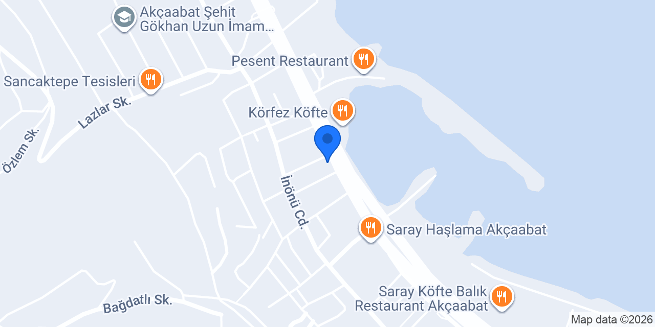 Mavideniz Köfte konumu