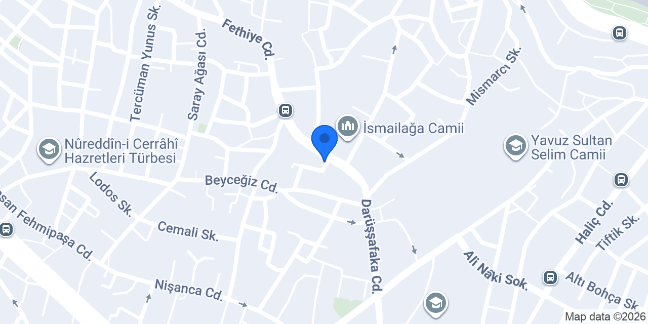 Yesevi giyim terzi konumu