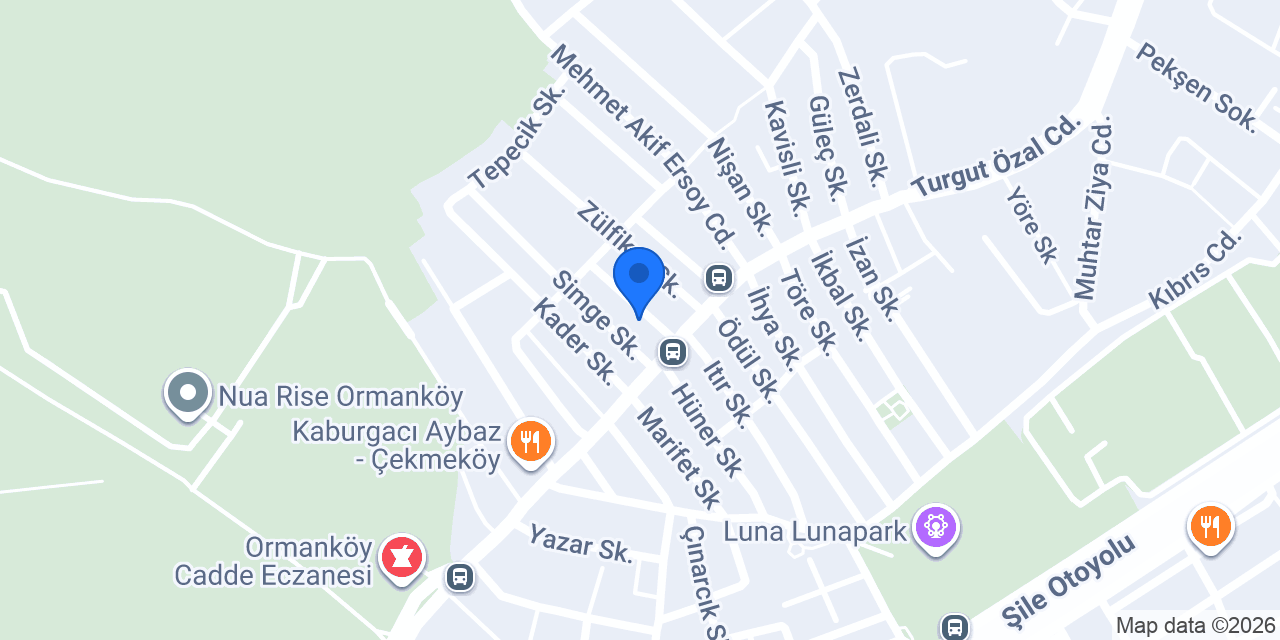 DFN Plan Proje İnşaat Ulaşım Danışmanlık Tic. San. Ltd. Şti ... konumu