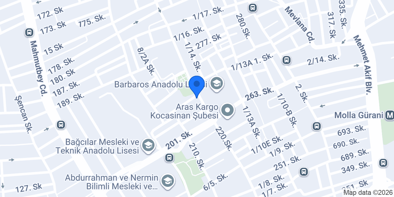 Erden Unlu Mamülleri konumu